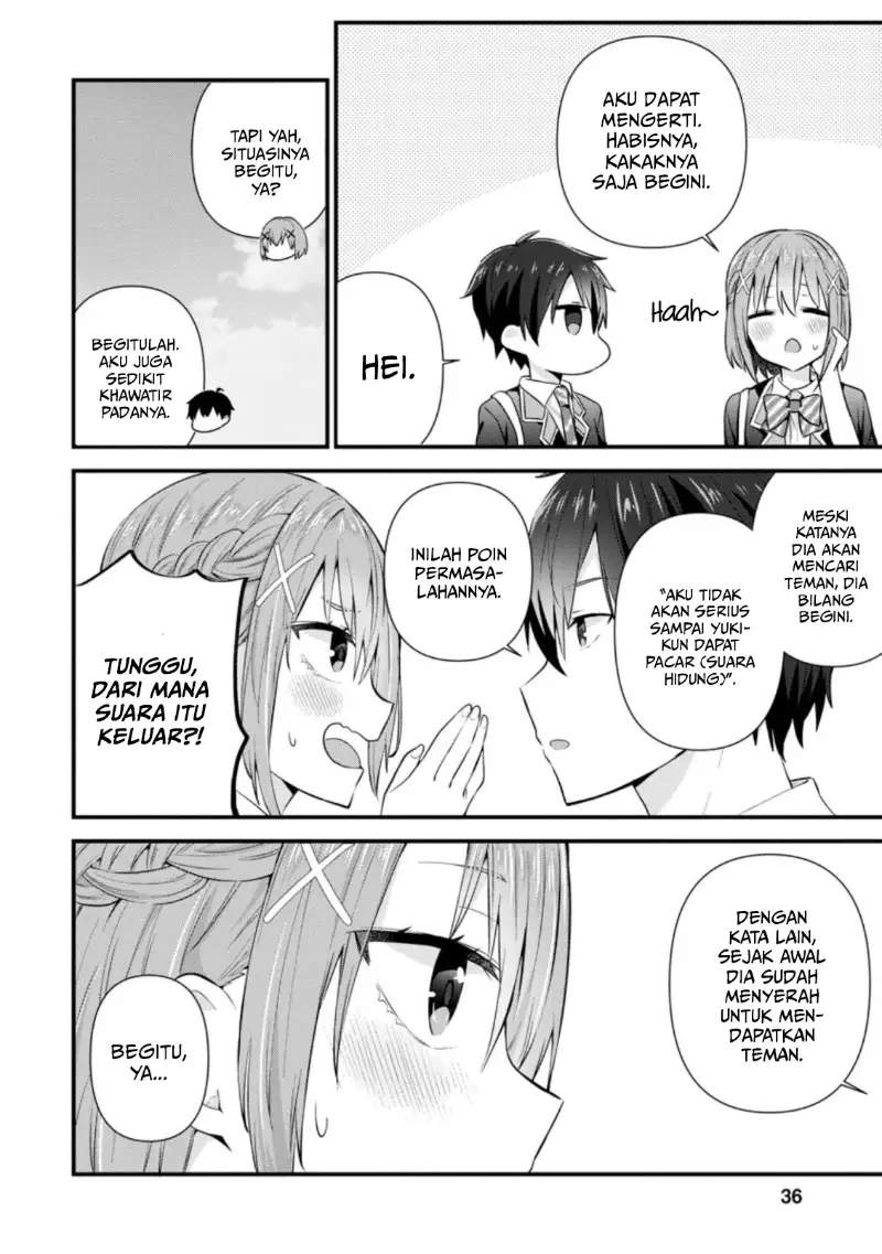 The Cute Girl Sitting Next to Me Is Trying to Make Me Fall in Love With Her as a Way to Ridicule Me, but the Tables Were Turned on Her Before She Knew It Chapter 07 Gambar 5